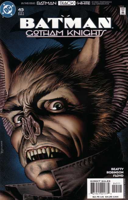 Batman: Gotham Knights 45 - Wolfman - Black And White Batman - Gotham - Knights - Floyd - Brian Bolland