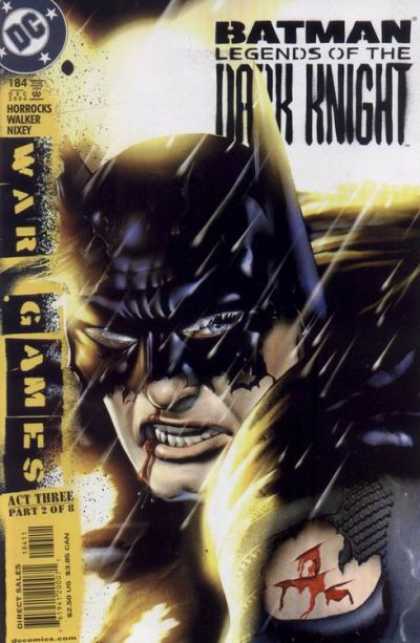 Batman: Legends of the Dark Knight 184 - Dc Comics - War Games - Act Three - Blood - Rain