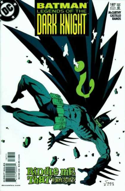 Batman: Legends of the Dark Knight 187 - Costume - Question - Hero - Cape - Part 3 Of 5
