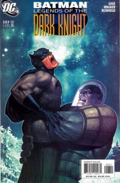 Batman: Legends of the Dark Knight 203 - Gage - Wagner - Reinhold - One Strong Man - One Spider Man