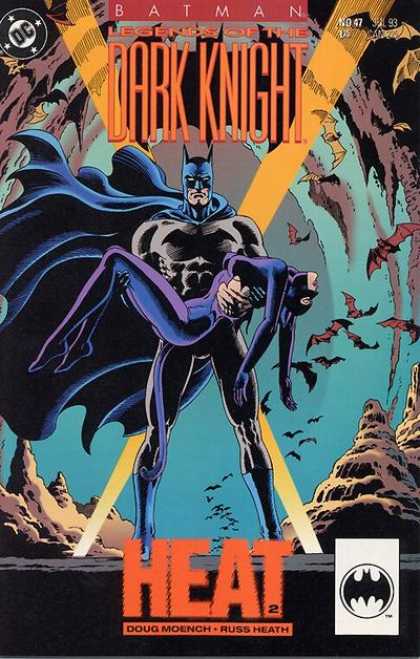 Batman: Legends of the Dark Knight 47 - Dc - Bats - Catwoman - Moench - Heat