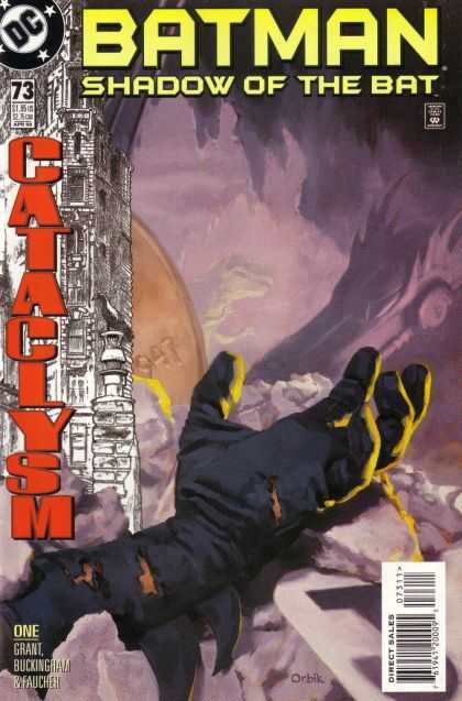 Batman: Shadow of the Bat 73 - Dc - Cataclysm - Hand - Batmobile - Car