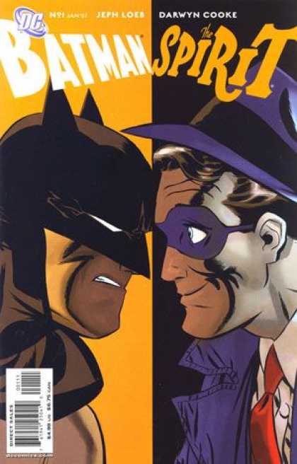 Batman - Spirit 1 - Dc - Jeph Loeb - Darwyn Cooke - Faces - Mask