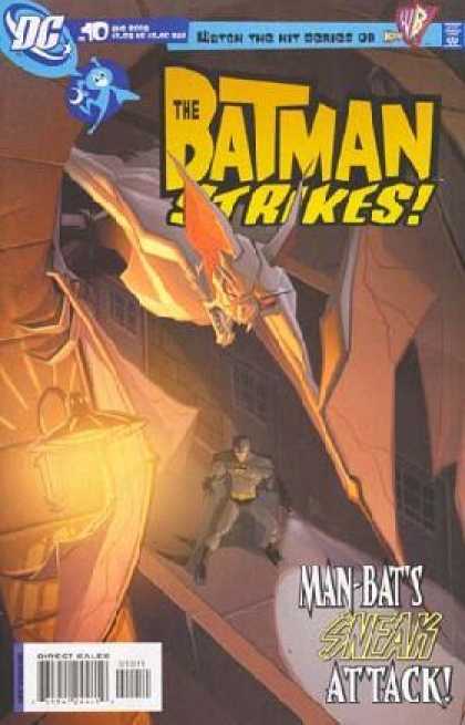 Batman Strikes 10 - Man-bats Sneak Attack - Dc - Light - Gotham - Watch The Hit Series On Wb