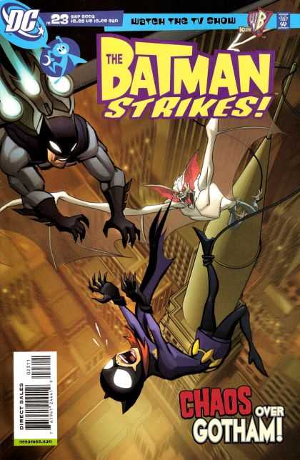 Batman Strikes 23 - Chaos Over Gotham - Vampire - Buildings - Fangs - Flying