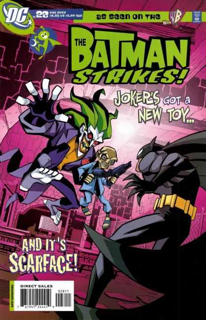 Batman Strikes 28 - Joker - Wb Kids - Scarface - New Toy - 28