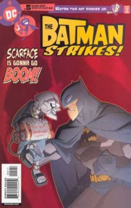 Batman Strikes 5 - Dc - Scarface - Dynamite - Sandals - Boom