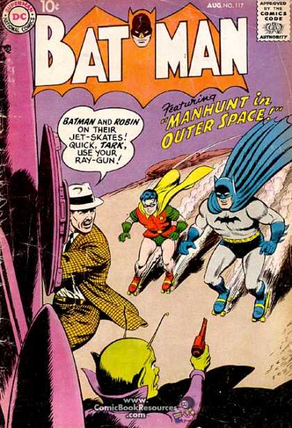 Batman 117 - Caped Crusader - Boy Wonder - Gotham City - Dynamic Duo - Action - Curt Swan