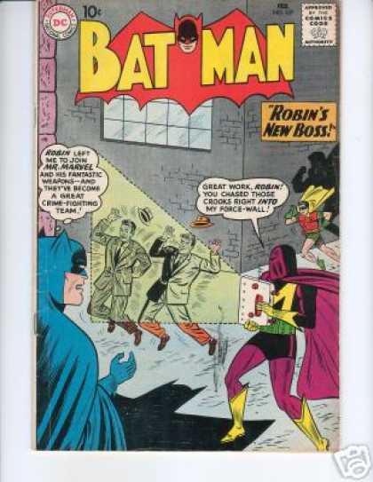 Batman 137 - Robins New Boss - Mr Marvel - Force-wall - Dc - Boy Wonder - Sheldon Moldoff