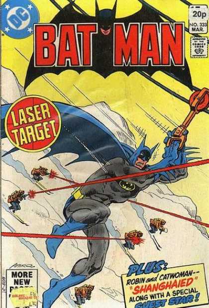 Batman 333 - Gadgets - Wheres Robin - Targets - Bats - Crime - Jim Aparo