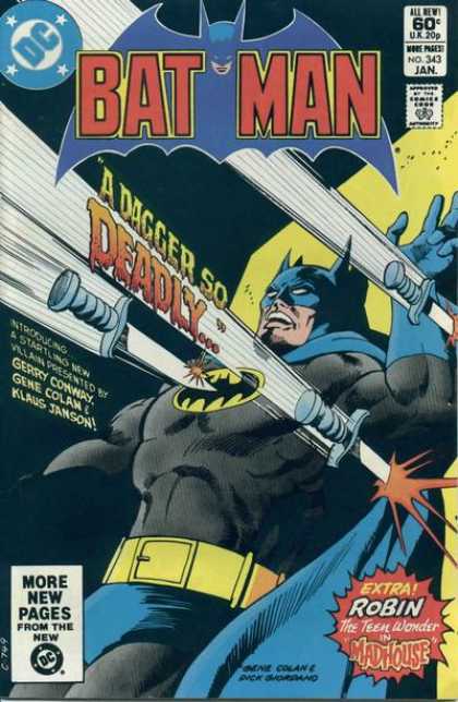 Batman 343 - Dick Giordano, Gene Colan