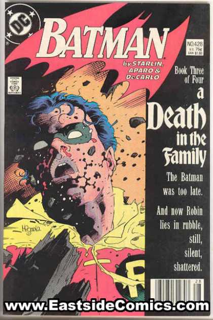 Batman 428 - Book Three Of Four - No 428 - Death In The Family - By Starlinaparo U0026 Dccarlo - Robin - Mike Mignola