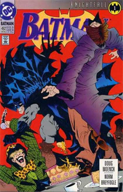 Batman 492 - Knightfall - Dc Comics - Modern Age - Superheros - Madhatter