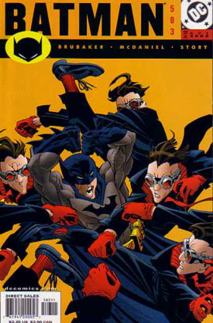 Batman 583 - Brubaker - Mcdaniel - Story - Dc - Punching