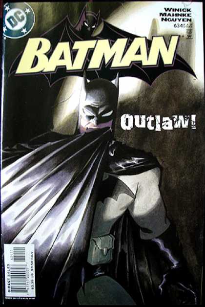 Batman 634 - Outlaw - Bat Costume - Winick - Mahnke - Nguyen - Matt Wagner