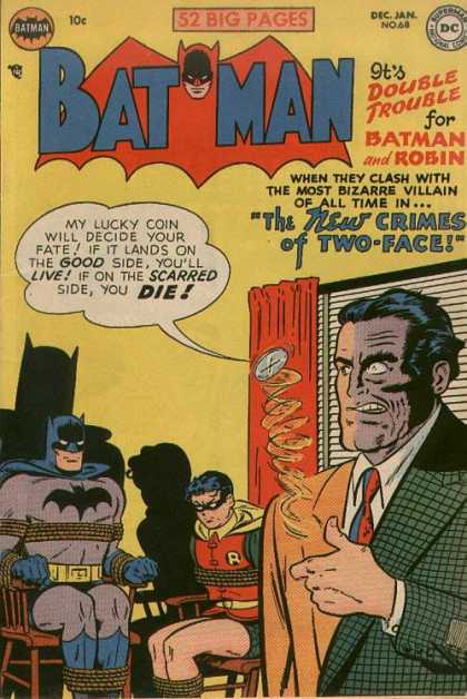 Batman 68 - Dc - Dc Comics - Detective Comics - Robin - Two Face