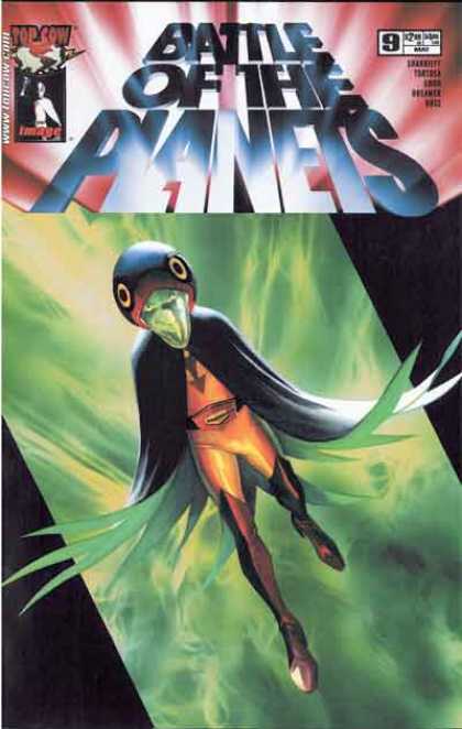 Battle of the Planets 9 - Top Cow - Image - 9 - Bird - Beak - Alex Ross