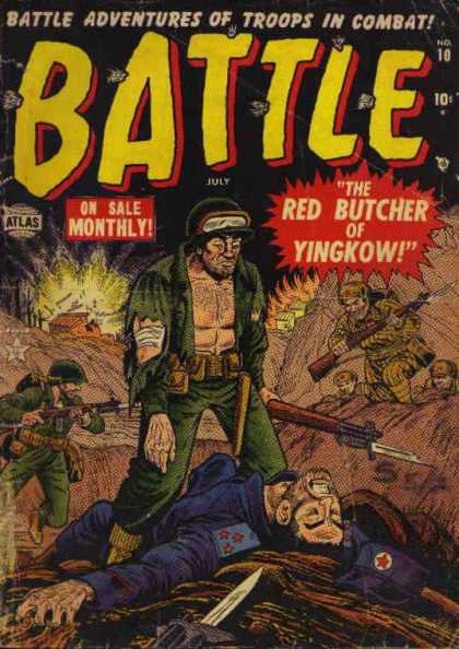 Battle 10 - Adventures Of Troops In Combat - Soldier - Gun - Death - War