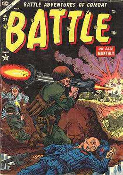 Battle 27 - Combat - Japanese - Explosions - Guns - Death