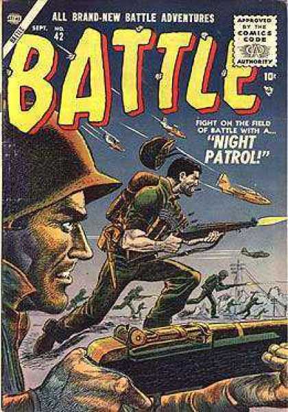 Battle 42 - Battlefield - Soldiers - Battle - War - Night Patrol