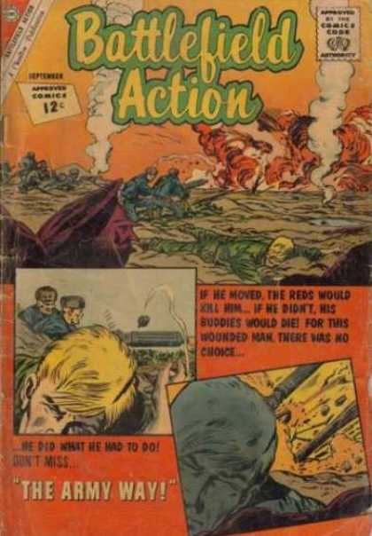 Battlefield Action 43 - War - Lying - Smoke - The Army Way - Fire