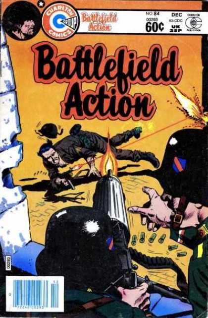 Battlefield Action 84 - War - Shooting - Machine Guns - German Soliders - Rapid Fire