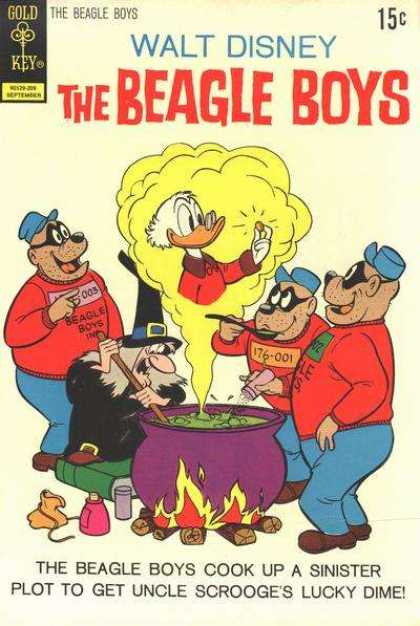 Beagle Boys 14 - Lucky Dime - Scrooge - Witch - Cook Up - Theives