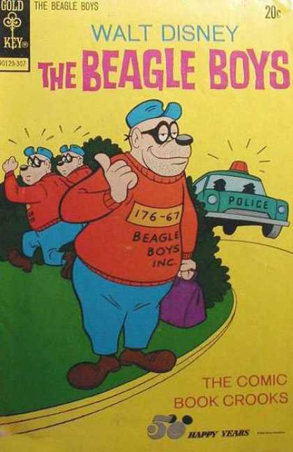 Beagle Boys 17 - Disney - Gold Key - Thumb - Police - Hitchhiker