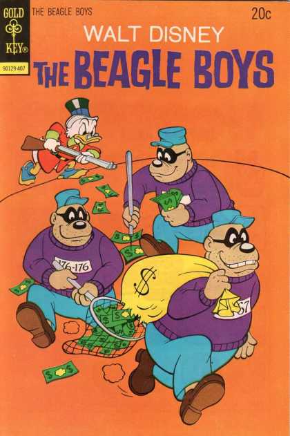 Beagle Boys 21 - Walt Disney - The Beagle Boys - Scrooge - Money - Theft