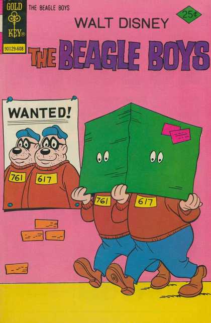 Beagle Boys 30 - Wanted - Poster - Hidden - Wall - Eyes