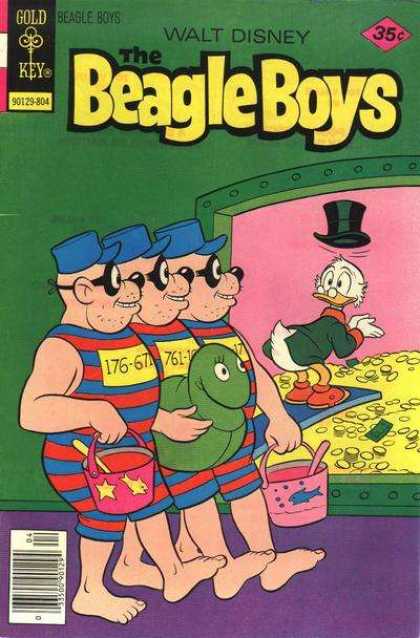 Beagle Boys 41 - Beagle Boys - Scrooge Mcduck - Gold - Walt Disney - Vault