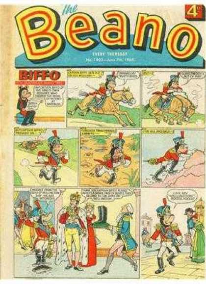 Beano 1403 - Horse - Running - Butler - Boots - King