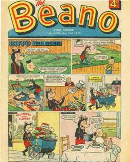 Beano 1450 - The - Bippo - Bear - Four - Comic