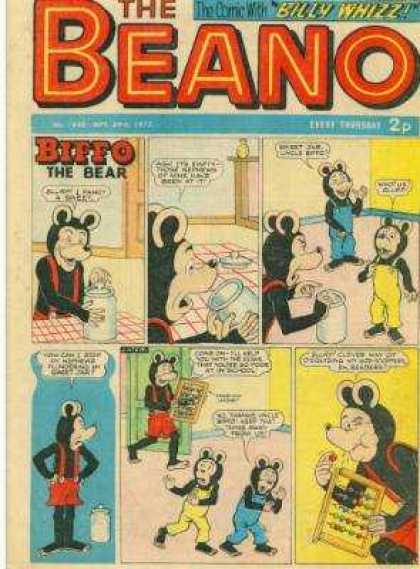 Beano 1628 - Biffo - Bear - Billy Whizz - Kid - Young