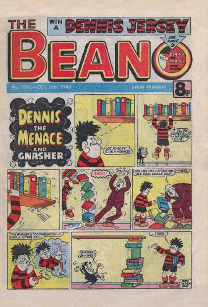 Dennis Jersey - Ghasher - Menace - Books - Boy Beano 1996 - Dennis Jersey - Ghasher - Menace - Books - Boy