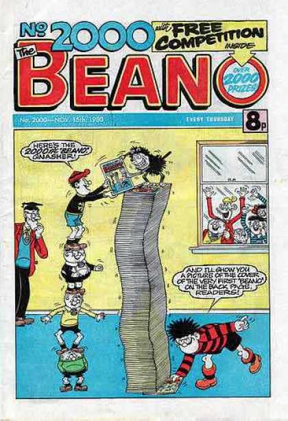 Beano 2000 - Books - People - Window - Kids - Glass