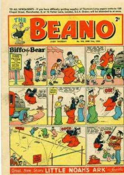 Biffo And Bear - Culture - Donald Duck - Mouse - Well Beano 518 - Biffo And Bear - Culture - Donald Duck - Mouse - Well