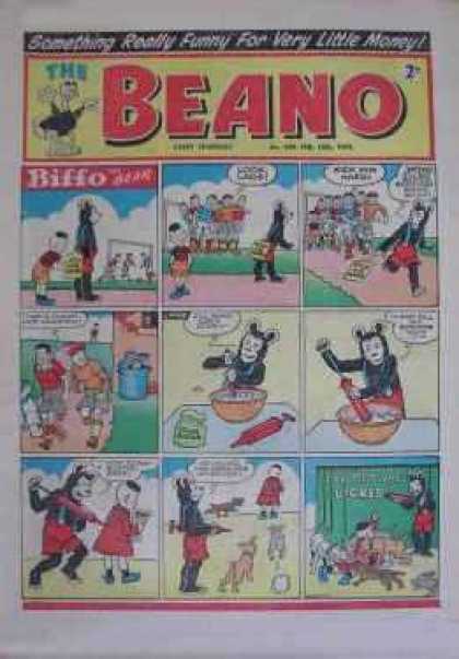 Beano 604 - Biffo - Grass - Mixing Bowl - Dog - Boy
