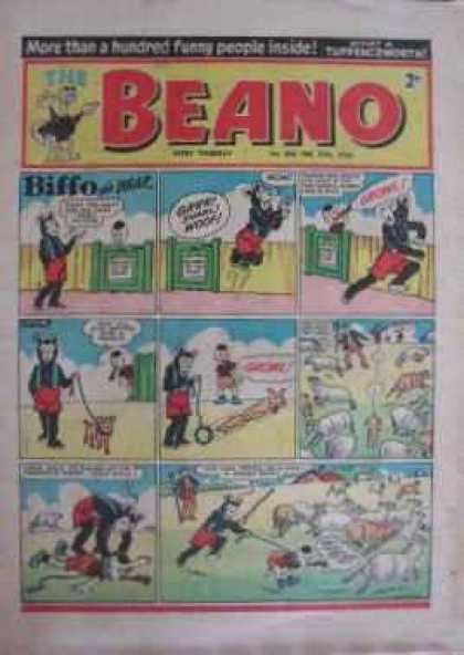 Beano 606 - Biffo - Dog - Fence - Sign - Sheep