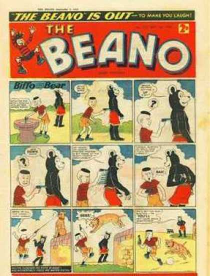 Beano 737 - Comics - Bear - Boy - Dog - To Make You Laugh