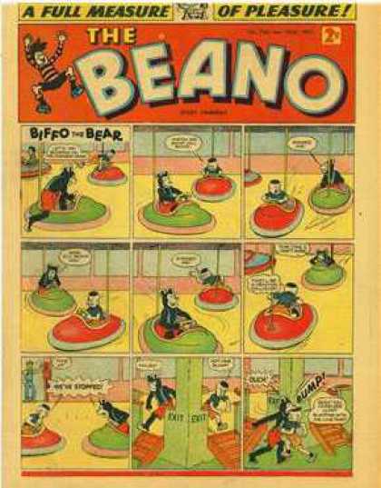 Beano 766 - Full Measure Of Pleasure - Dashing Cars - Biffo The Bear - Dash - Exit