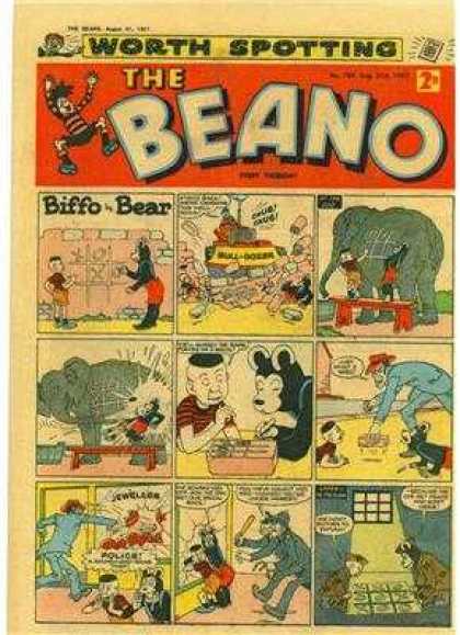 Beano 789 - Comic Book - Classic - Animals - Color - Illustration