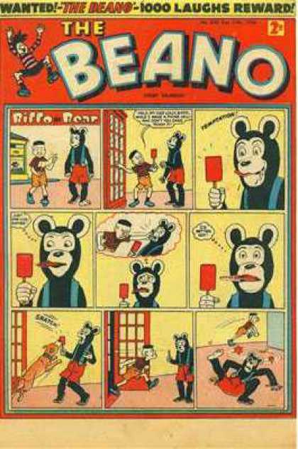 Beano 856 - Boy - Ears - Dog - Lollipop - Door