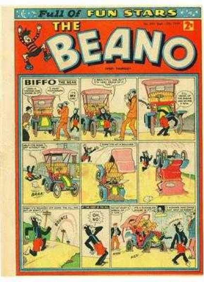 Beano 895 - Full Of Fun Stars - Biffo - Bounce - Oh No - Vehicle