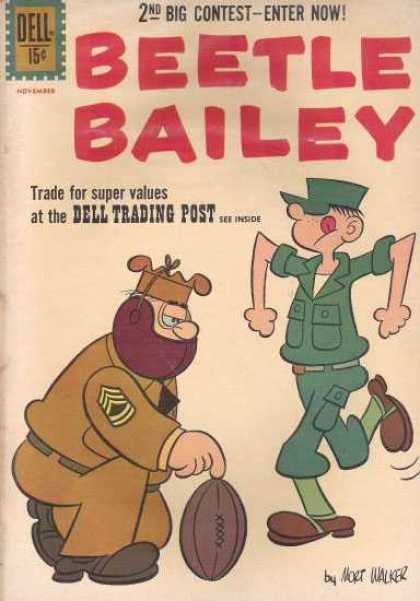 Beetle Bailey 35 - Soldier - Skinny Man - Army - Big Tongue - No Eyes