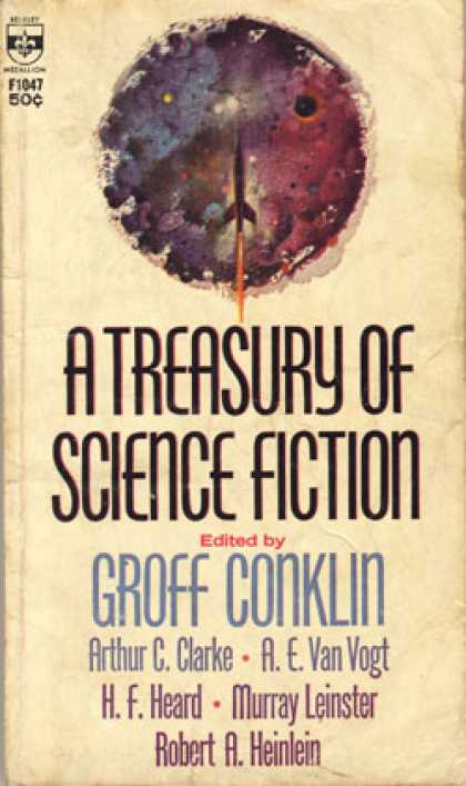 Berkley Books - A Treasury of Science Fiction - Robert A. Heinlein