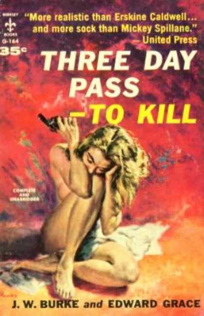 Berkley Books - Three Days Pass-to Kill - James Wakefield Burke