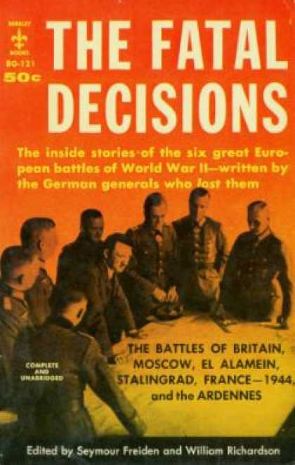Berkley Books - The Fatal Decisions - Luftwaffe Gen Werner Kriepe