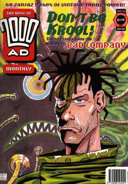 Best of 2000 AD 102 - Beard - Man - Danny Franks - Monthly - Monster