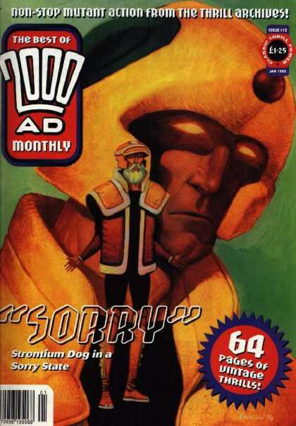 Best of 2000 AD 112 - Sorry - Thrill Archives - Yellow - Glowing - Beard